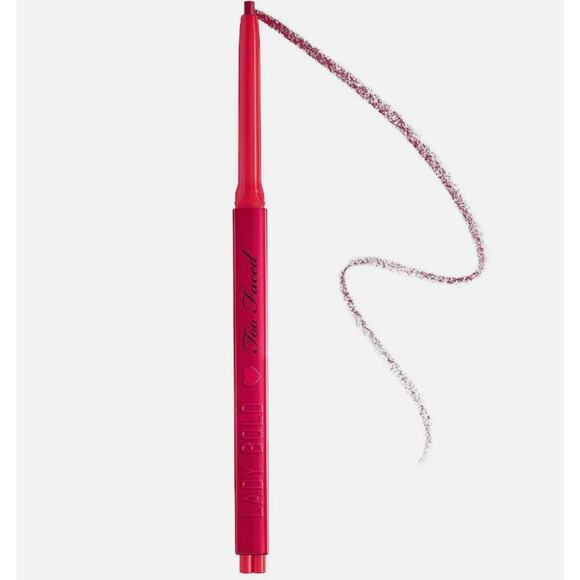 Too Faced Lady Bold Red Waterproof Longwear Lip Liner - Picture 1 of 4
